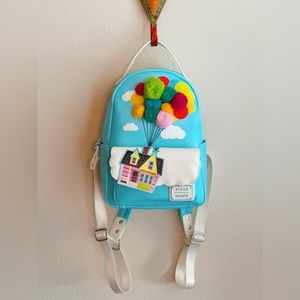 💖BRAND NEW, NEVER USED💖 LOUNGEFLY Mini Up Backpack. 🌈🎈🏡